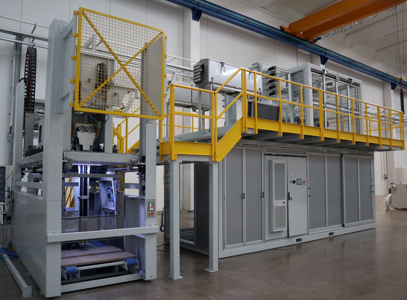 Festooning Solution for delicate and tensionsensitive nonwovens